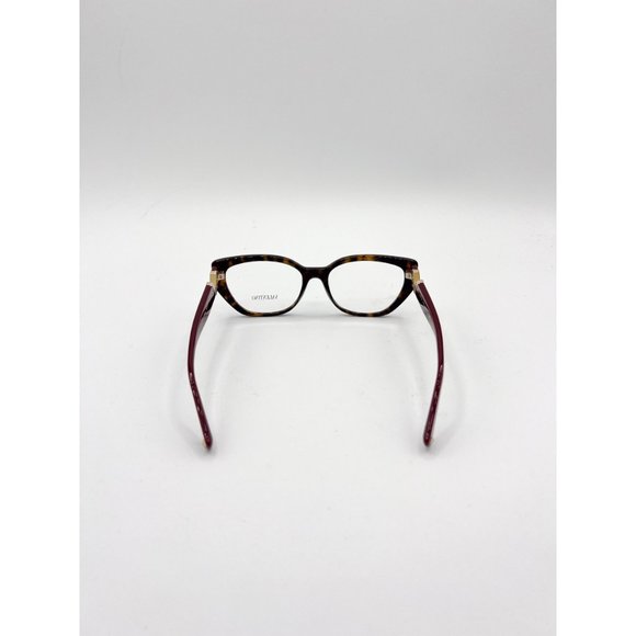 Valentino Women's Eyeglasses VA3037 5002 Full Rim Cat Eye Rockstud Havana 54mm P - Picture 11 of 14